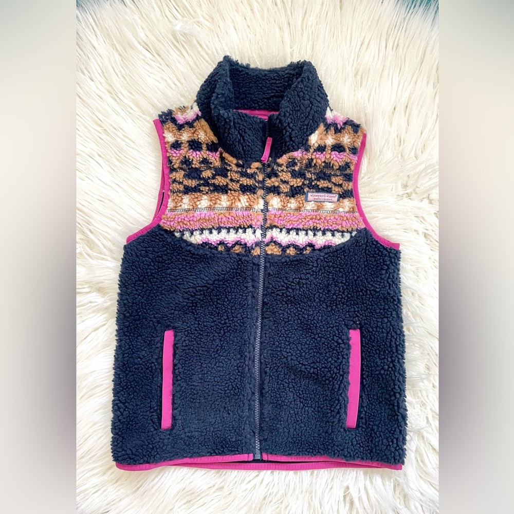 Girls Sherpa Vest by Vineyard Vines
